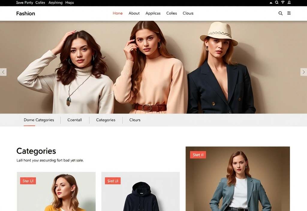 E-commerce Website Project 1 Screenshot